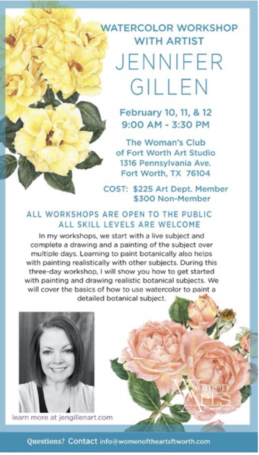 Jennifer Gillen Workshop